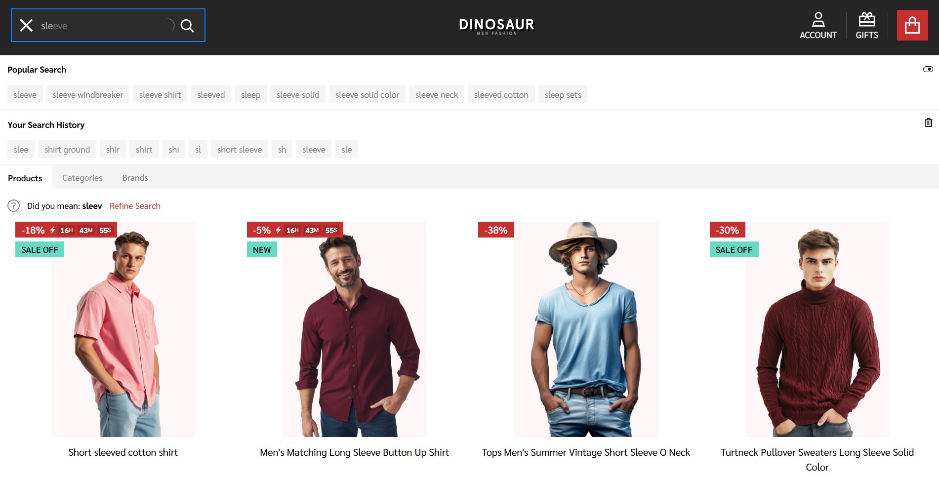 Keyword suggestions in action
