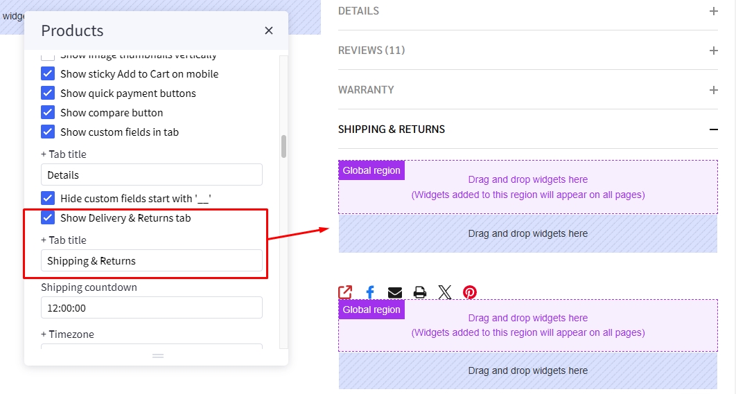 add-widgets-to-delivery-returns-tab